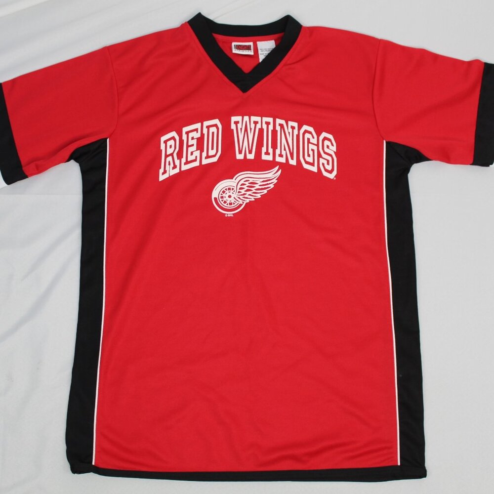 Detroit Redwings NHL Hockey Iron Knights Athletics 90s Vintage Jersey Mens L